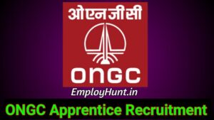 ONGC Apprentice Recruitment