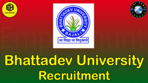 Bhattadev University Recruitment